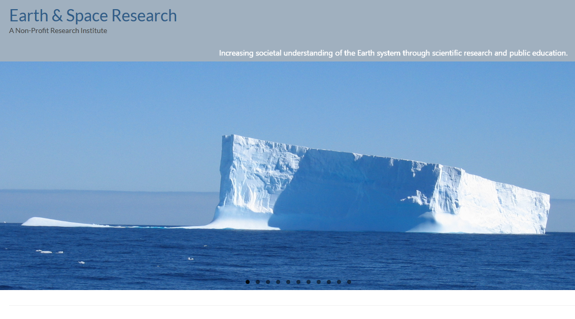 New ESR Website – Earth and Space Research